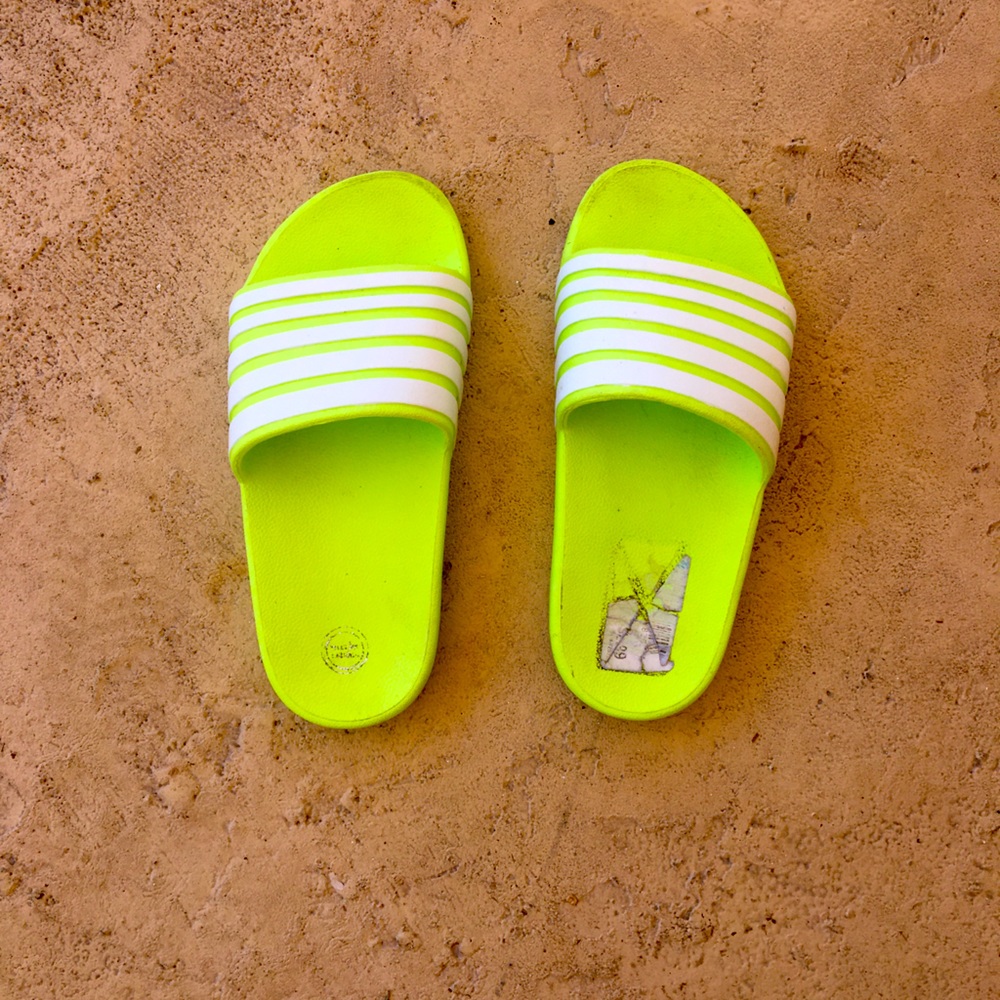 Woman+ kids adidas slides